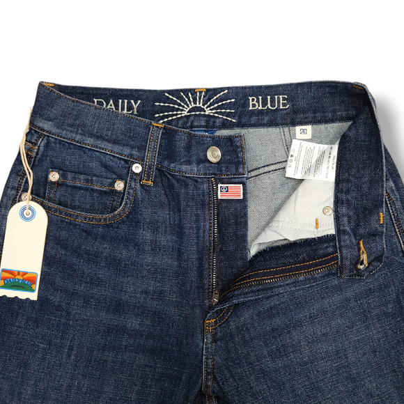 NWT Daily Blue Adriano Goldschmied Manya High Waisted Straight Leg Jeans Sz. 26 - Picture 7 of 15